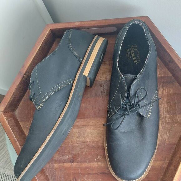 ORIGINAL PENGUIN WAYLON OXFORD Navy Blue Suede size 13 - Picture 2 of 9